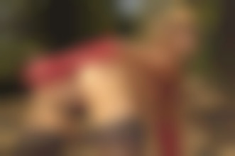 Claire & Aleska, lesbian party at countryside #9