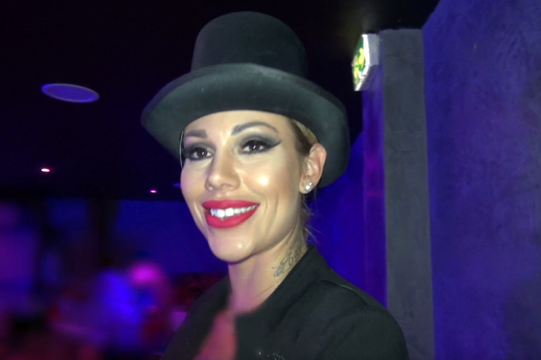 Fetish party at the swingers' club