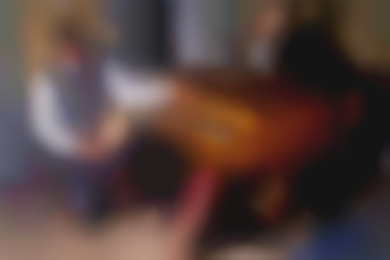 A music lesson turning hardcore for two horny students at the russian Institute