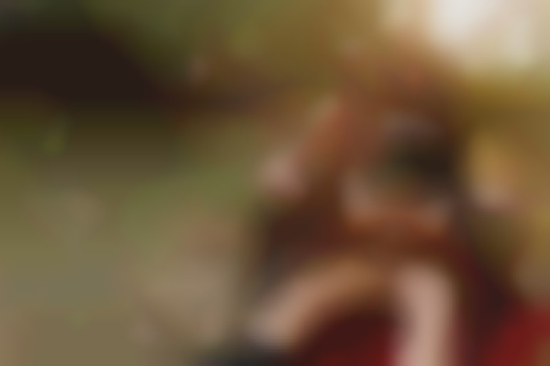 Once upon a time in a wild forest, a unique hardcore threesome