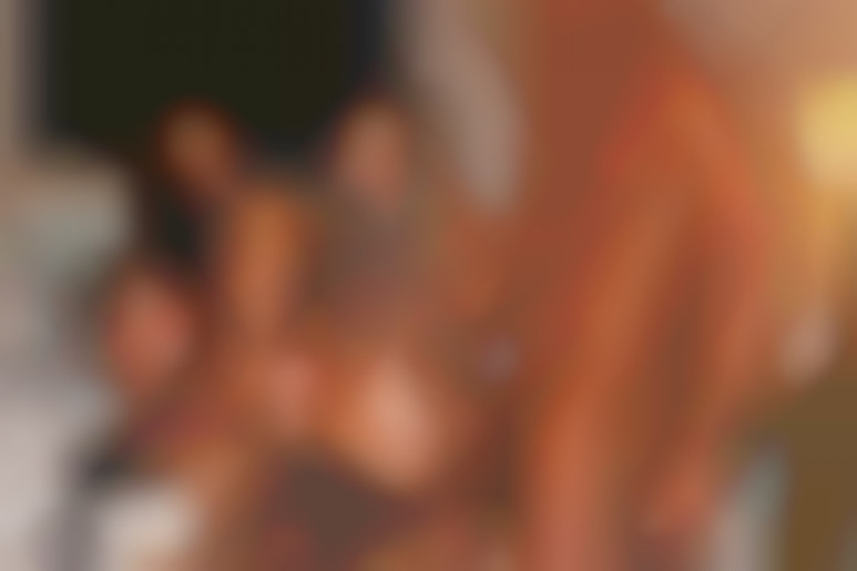 Hardcore orgy with double p for two naughty stewardess with Huge boobs, between two flights