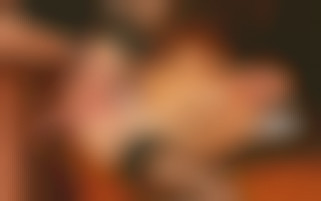 Hot brunette at the office