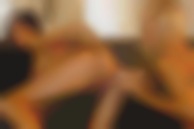 A hot brunette Zoe & a gorgeous blond girl play hardcore lesbian sex with huge dildos and deep penetration.