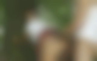 Hardcore job for a horny student fucking outdoor at the Russian Institute camping