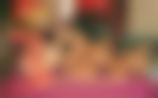 Hardcore orgy and deep dildo fucking for three hot lesbian girls at the Marc Dorcel massage club