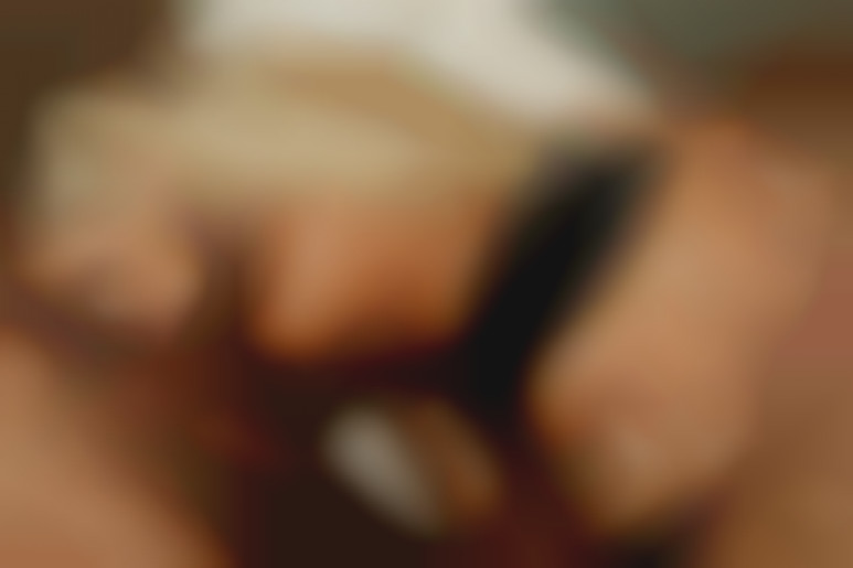 Deep double penetration for a naughty blond with big tits