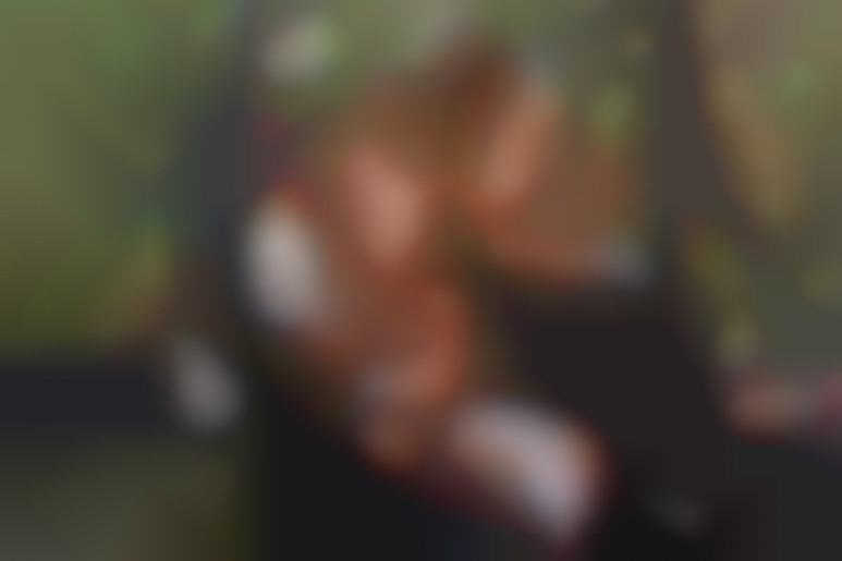 Threesome in a deep forest at the Riviera