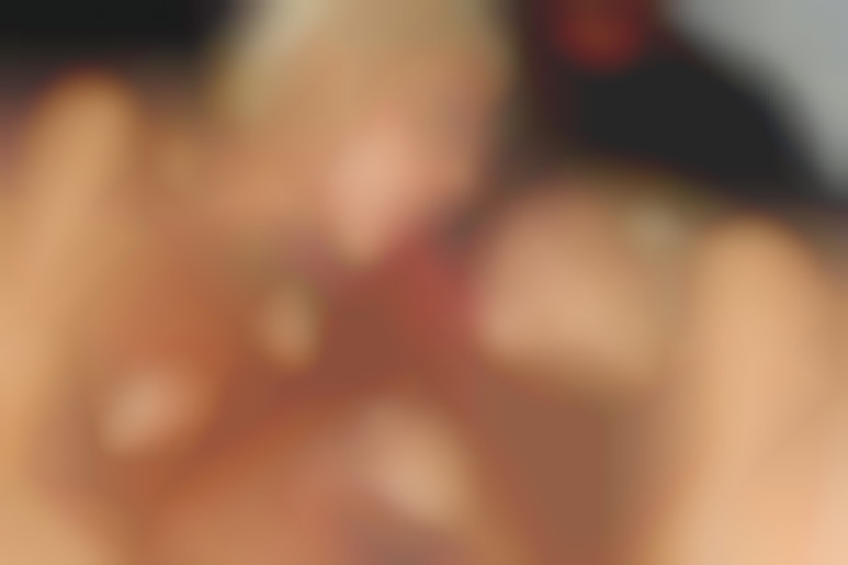 A Monster cock gift for two horny blond girls to play hardcore