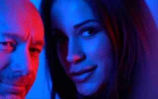 Brunette & blondie girls for Tony