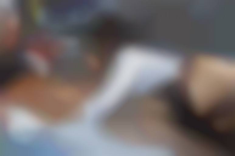 Sucked en fucked by a naughty nurse willing to pleased, starring Katsuni