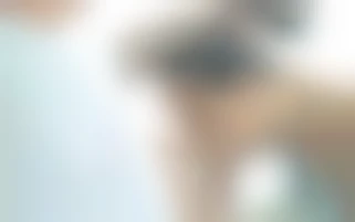 Deep throat and mouth fucking at the swimming pool for a horny brunette, starring angel Dark