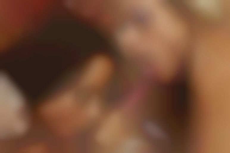 Hardcore sex threesome and monster cock for two horny girls with big boobs