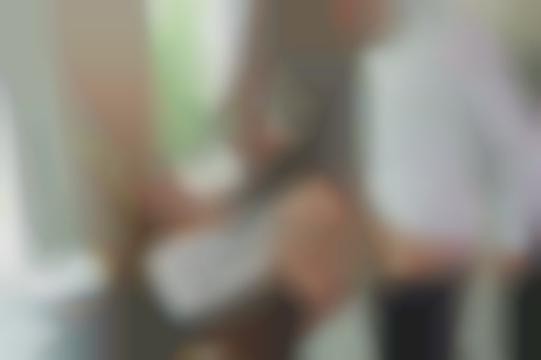 Lucy Heart is a docile secretary