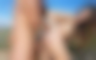 Fellation en pleine nature