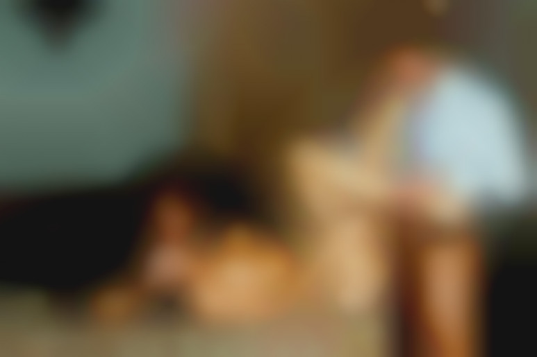 Vintage - Brunette fucked on the table