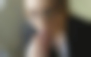 Young slutty secretary with glasses