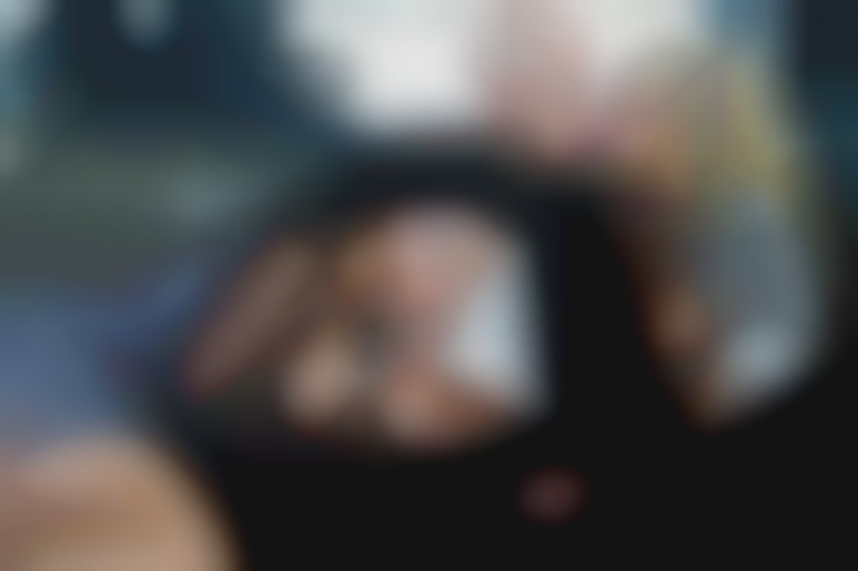 Hard threesome in a limousine