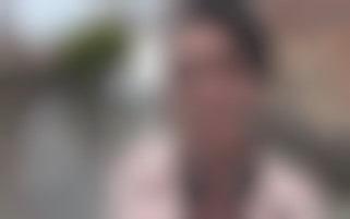 The pretty English tourist receives the warmest of welcomes