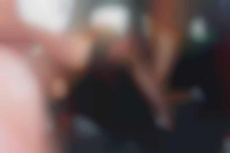 Morning car sex: lingerie and orgy with Daphne Laat