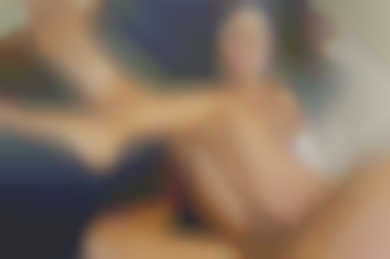 Blonde Beauty Goes For It