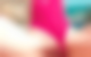 Beach bliss: red swimsuit seduction