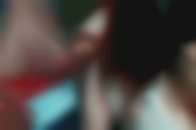 Blue lingerie and perfect butt