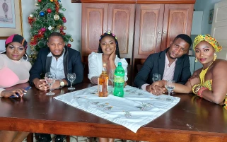 The very naughty new year's day - at the beach