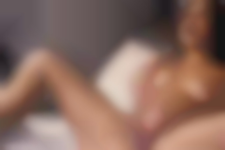 Showing off while she's on the phone