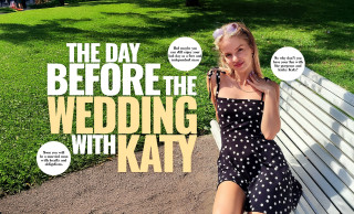 The day before the Wedding with Katy
