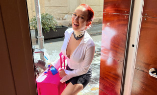 Geisha Kyd, Your Girl Next Door is a Sexy Stewardess