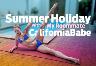Summer Holiday with My Roommate, CaliforniaBabe