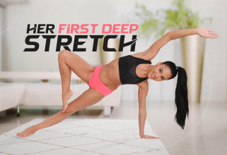 Her First Deep Stretch