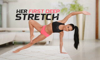Her First Deep Stretch