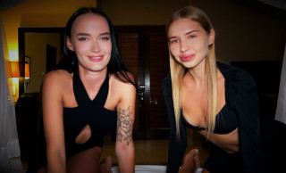 A Wild Night with CaliforniaBabe & Sasha Sparrow