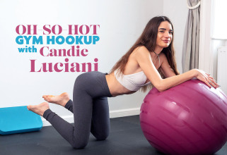 Oh-so-hot Gym Hookup with Candie Luciani