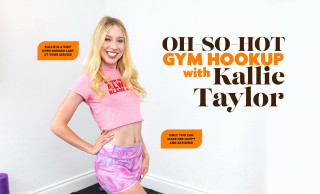Oh-so-hot Gym Hookup with Kallie Taylor