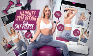 Naughty Gym Affair with Sky Pierce