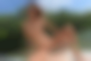 Alexis Brill's sexy boat ride.