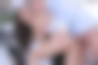 She lets him cum on her ass.